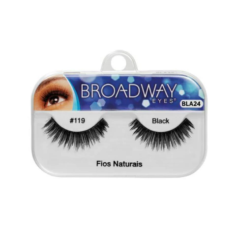 CILIOS POSTIÇOS BROADWAY EYES 119 BLA24BR BY KISS NEW YORK