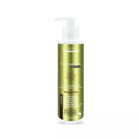 LEAVE IN CACHOS CURLING CREAM + UMECTACCION PLATTELLI PROFISSIONAL 200ML