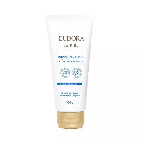 BALM TRIPLA ACAO DESODORANTE CORPORAL LA PIEL BIOSENSITIVE + CENTELLA ASIATICA EUDORA 100G