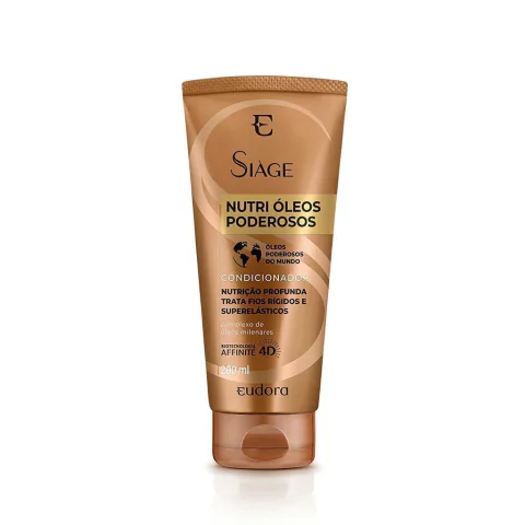 CONDICIONADOR NUTRI OLEOS PODEROSOS SIAGE EUDORA 200ML