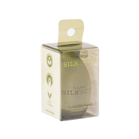 ESPONJA PARA MAQUIAGEM FLAWLESS FINISH SILK SKIN RUBY ROSE
