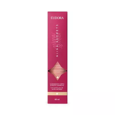 ILUMINADOR CORPO E ROSTO LUMINOUS NIINA SECRETS EUDORA 60ML