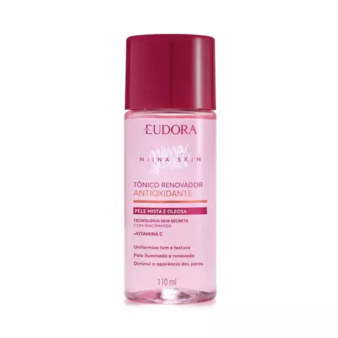 TONICO RENOVADOR ANTIOXIDANTE NIINA SKIN NIINA SECRETS EUDORA 110ML