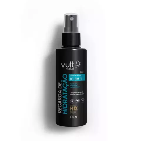 LEAVE-IN SPRAY 10 EM 1 RECARGA DE HIDRATAÇAO VULT CABELOS 100ML