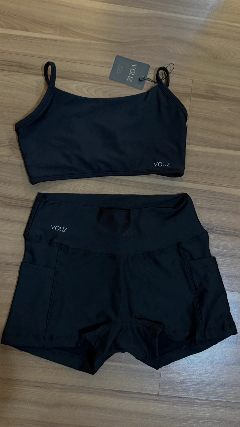 Conjunto Bolso - Preto