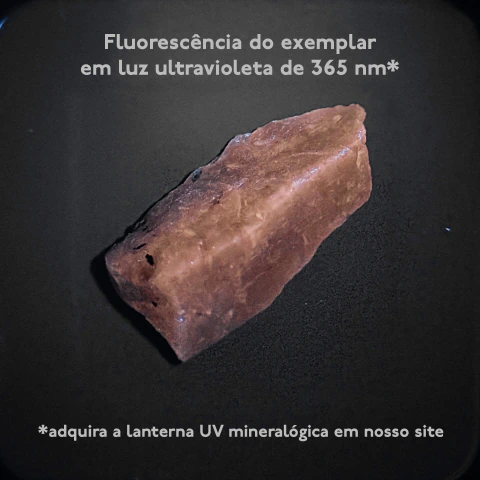 Apatita amarela-mel com fluorescência / fluorapatita / cor de citrino - 4,2 cm - Cód. 2G-158