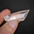 Cristal terminado de selenita do México / "ponta de selenita" - 4,7 cm - Cód. 3C-509