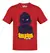 Playera Anime Kill la Kill Ryuko Matoi Letras Amarillas Panel Azul - comprar en línea