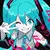 Playera Anime Vocaloid Hatsune Miku Letras Celestes Rosas en internet