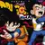 Playera Anime Dragon Ball Daima Goku Vegeta Letras Blancas en internet
