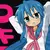 Playera Anime Lucky Star Konata Izumi Letras Rosas en internet