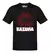 Playera Anime Genshin Impact Kazuha Rostro Lineas Letras Blancas - comprar en línea