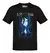 Playera Anime Las Quintillizas Miku Nakano Lineas Celestes Logo Blanco - comprar en línea
