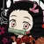 Playera Anime Demon Slayer Nezuko Kamado Chibi Logo Blanco en internet