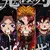 Playera Anime Demon Slayer Shinobu Rengoku Tomioka Letras Grises en internet
