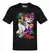 Playera Anime Dandadan Momo Ayase Letras Rosas Naranjas - comprar en línea