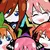 Playera Anime Las Quintillizas Yotsuba Nino Miku Itsuki Ichika Chibi en internet
