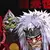Playera Anime Naruto Jiraiya Letras Blancas Rojas en internet