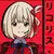 Playera Anime Lycoris Recoil Chisato Lineas Rojas Letras Blanca en internet