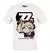 Playera Anime Zenless Zone Zero Burnice Chibi Letras Blancas - La Tienda del Puchero