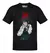Playera Anime Chainsaw Man Yoru Asa Mitaka Letras Rojas - comprar en línea