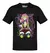 Playera Anime Demon Slayer Mitsuri Panel Cuadros Blancos Letras Rosas - comprar en línea