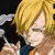 Playera Anime One Piece Sanji Panel Letras en internet