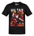 Playera Anime Genshin Impact Hu Tao Letras Llamas Rojas - comprar en línea
