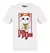 Playera Anime Dandadan Turbo Granny Cuadro Letras Rojas - La Tienda del Puchero