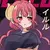 Playera Anime Kobayashi Maid Dragon Ilulu Lila Letras Rojas en internet