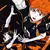 Playera Anime Haikyū!! Hinata Kageyama Letras Naranjas en internet