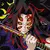 Playera Anime Demon Slayer Kokushibo Cuadro Rojo Lunas Amarillas en internet