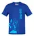 Imagen de Playera Anime Lucky Star Konata Izumi Lineas Logo Celeste