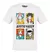 Playera Anime Jujutsu Kaisen Itadori Megumi Nobara Gojo Cuadros Multicolor - La Tienda del Puchero