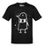 Playera Anime Oyasumi Punpun Punpun Brillos Blancos - comprar en línea