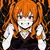 Playera Anime Kakushite Makina-san Makina Agatsuma Letra Naranjas en internet