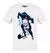 Playera Anime Blue Lock Seishiro Nagi Lineas Letras Celestes - La Tienda del Puchero