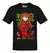 Playera Anime Evangelion Asuka Langley Letras Verdes - comprar en línea