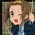 Playera Anime K-On! Ritsu Tainaka Panel Puntos Beige en internet