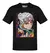 Playera Anime Demon Slayer Tengen Uzui Cuadro Letras Rosas - comprar en línea