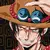 Playera Anime One Piece Portgas D. Ace Panel Letras en internet