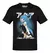 Playera Anime Konosuba Aqua Letras Blancas Puntos Celestes - comprar en línea