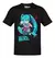 Playera Anime Vocaloid Hatsune Miku Letras Celestes Rosas - comprar en línea
