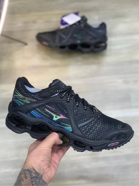 Mizuno Wave Prophecy 1 'Black/ Iridescent Spectrum'