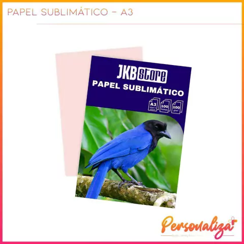 Papel Sublimático A3 JKB - 100fls