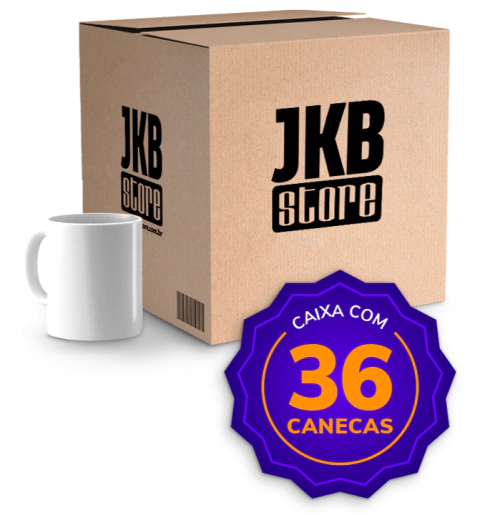 Caneca Branca AAA 36un - JKB IMPORTADA