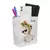 Necessaire Vertical em Poliester Branco Brilho - comprar online