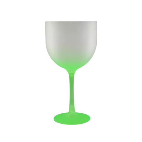 Taça de Gin Degradê - Verde Neon