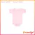 Body Baby Rosa Bebê