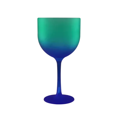 Taça de Gin Bicolor - Azul/VerdeBandeira